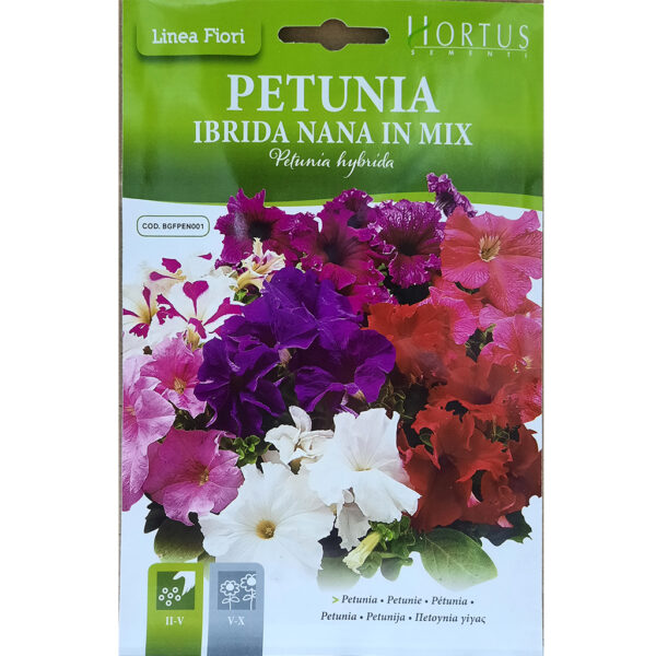 Petunia Mix Flower Seeds by Hortus