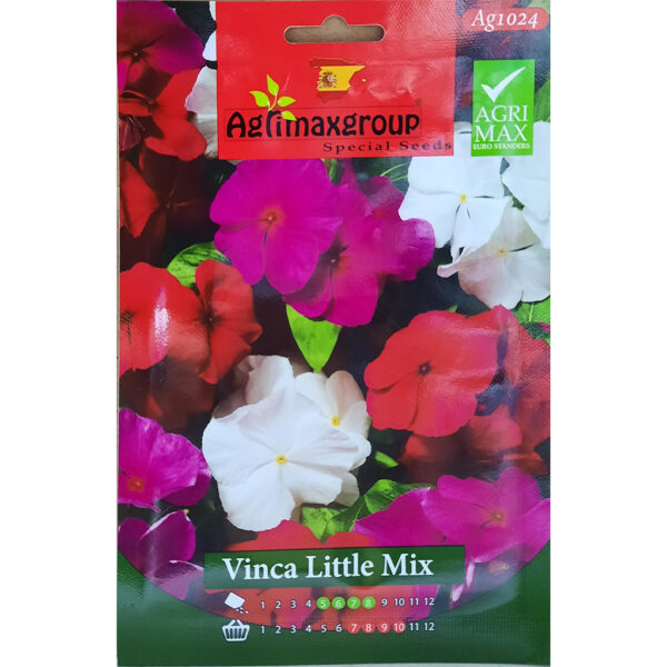 Vinca Flower Mix Color Seed by Agrimax