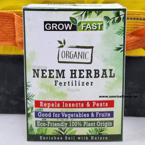 Organic neem Herbal Fertilizer by grow fast 200g.